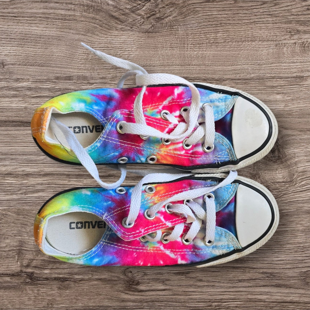 Converse Kids Multicolor Tie-Dye Sneakers